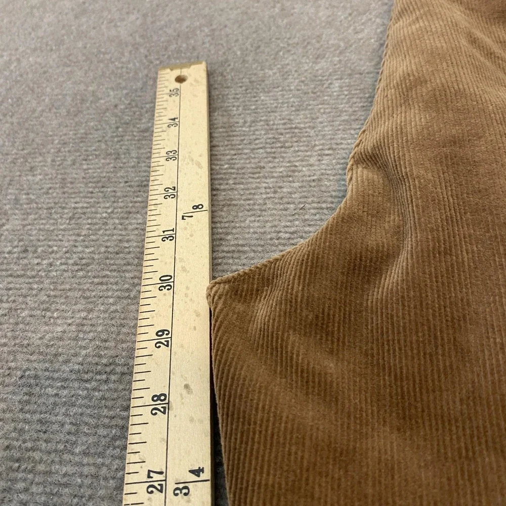 Polo Ralph Lauren Pants Mens 38x30 Brown‎ Varick Slim Straight Corduroy RL Pony